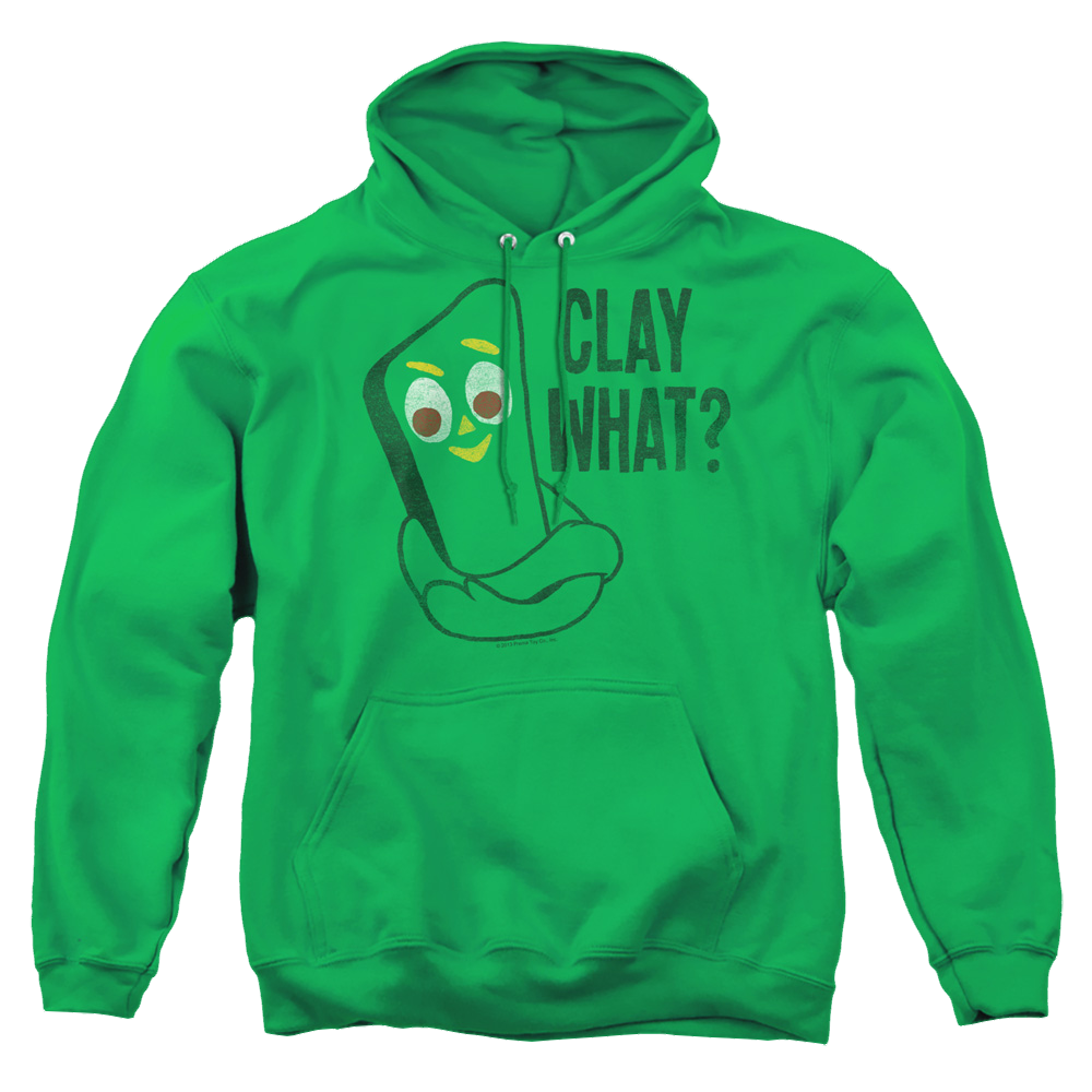 Gumby Clay What - Pullover Hoodie Pullover Hoodie Gumby