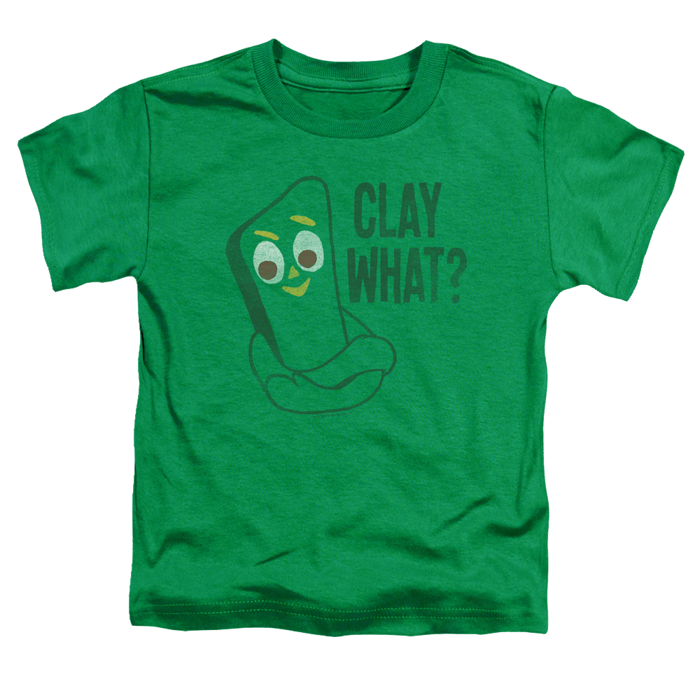 Gumby Clay What Toddler T-Shirt Toddler T-Shirt Gumby