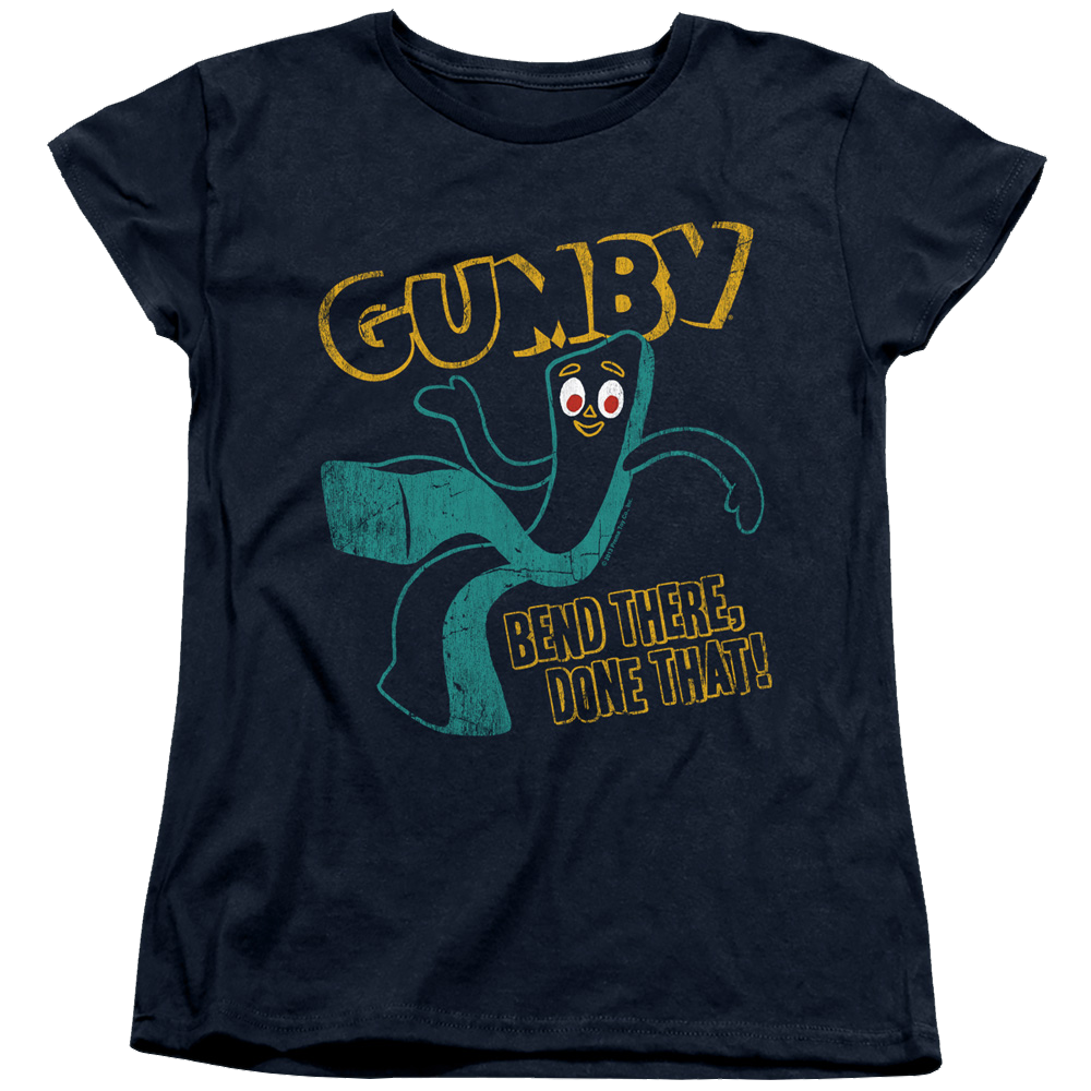 Gumby Bend There Women's T-Shirt Women's T-Shirt Gumby