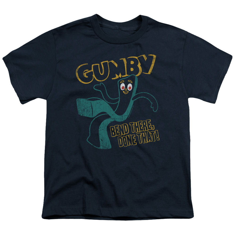 Gumby Bend There Youth T-Shirt (Ages 8-12) Youth T-Shirt (Ages 8-12) Gumby