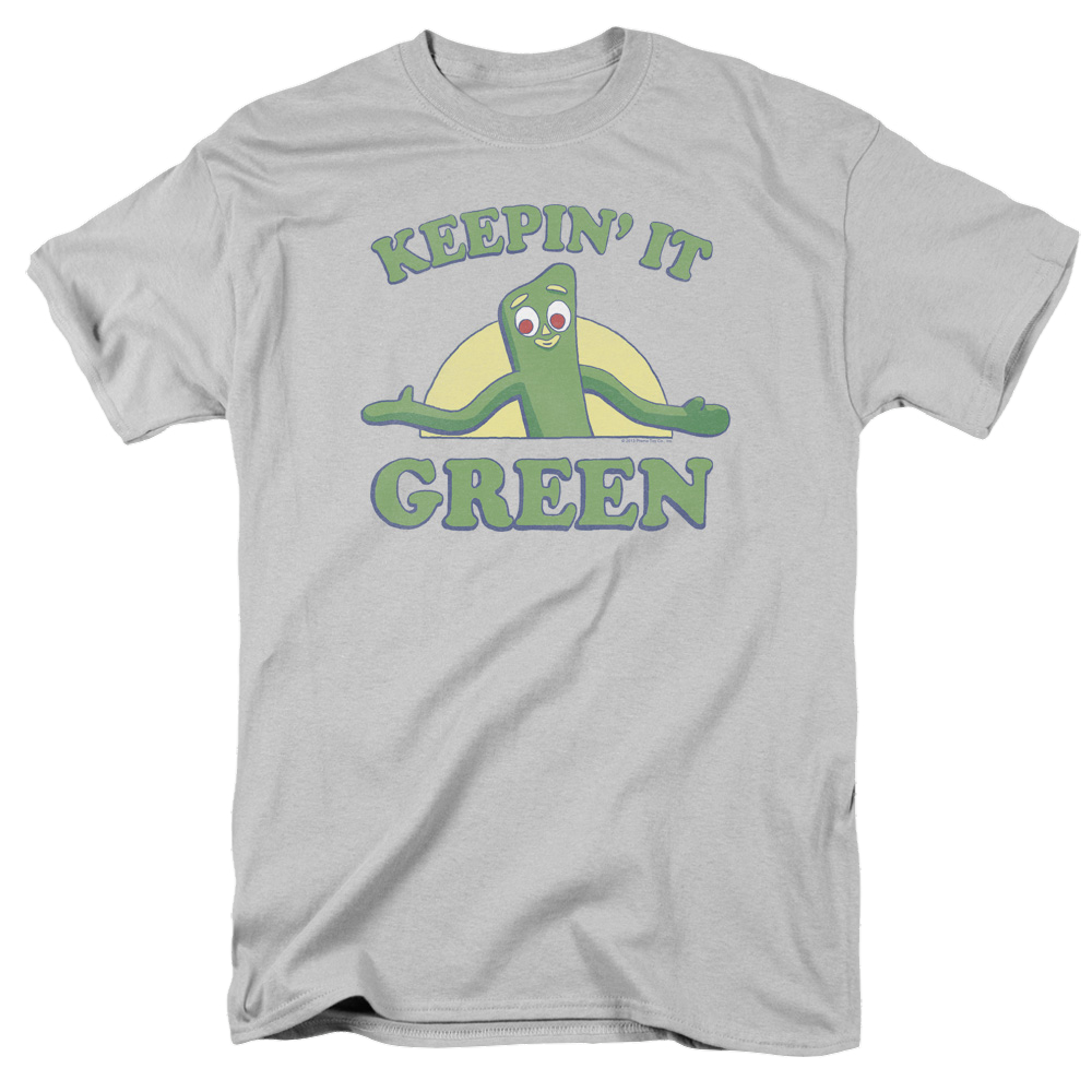 Gumby Keepin It Green - Men's Regular Fit T-Shirt Men's Regular Fit T-Shirt Gumby