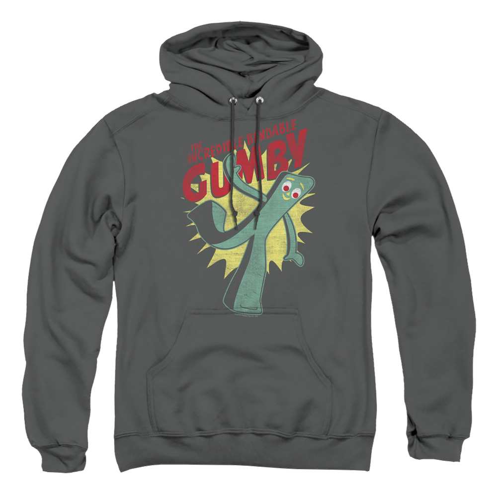 Gumby Bendable Pullover Hoodie Pullover Hoodie Gumby