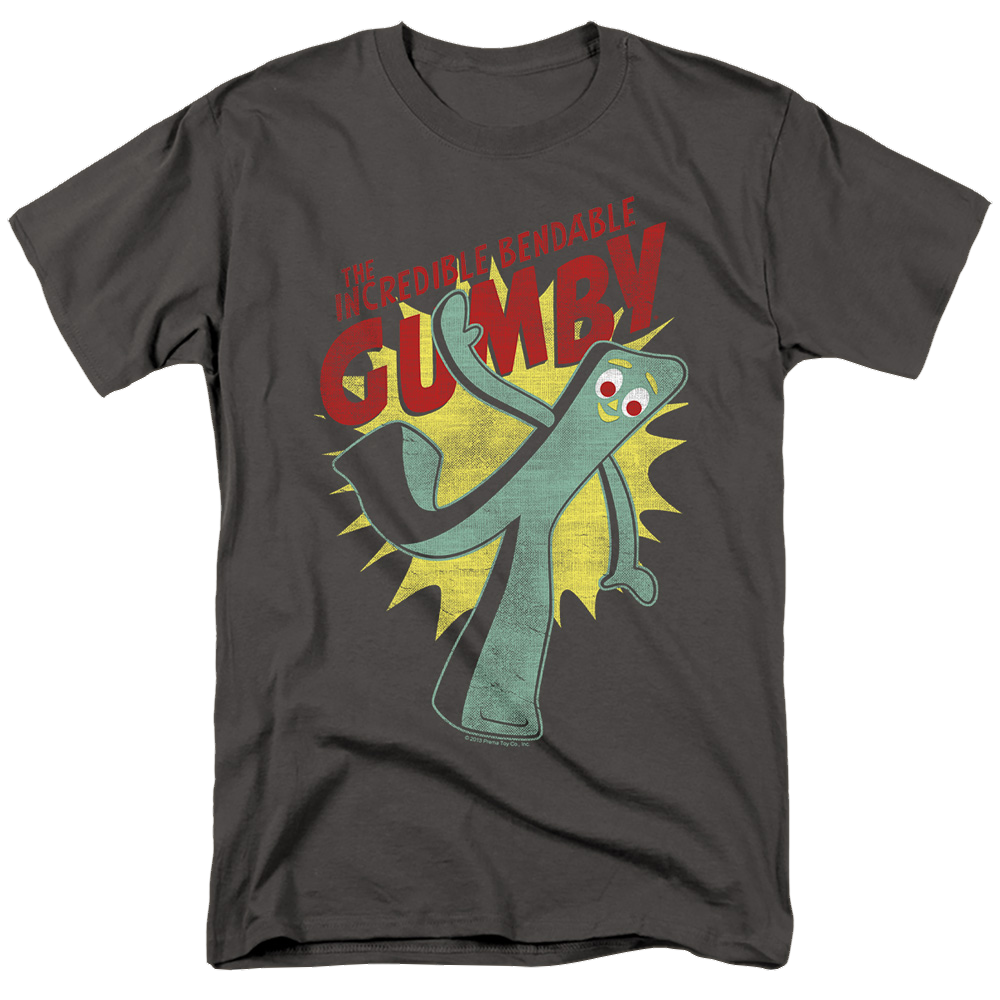 Gumby Bendable Men's Regular Fit T-Shirt Men's Regular Fit T-Shirt Gumby