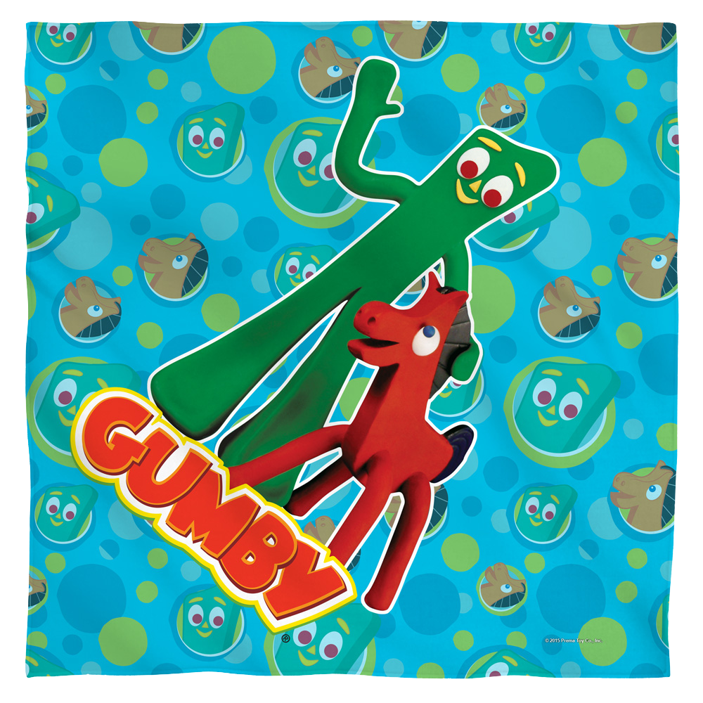 Gumby Best Friends - Bandana Bandanas Gumby
