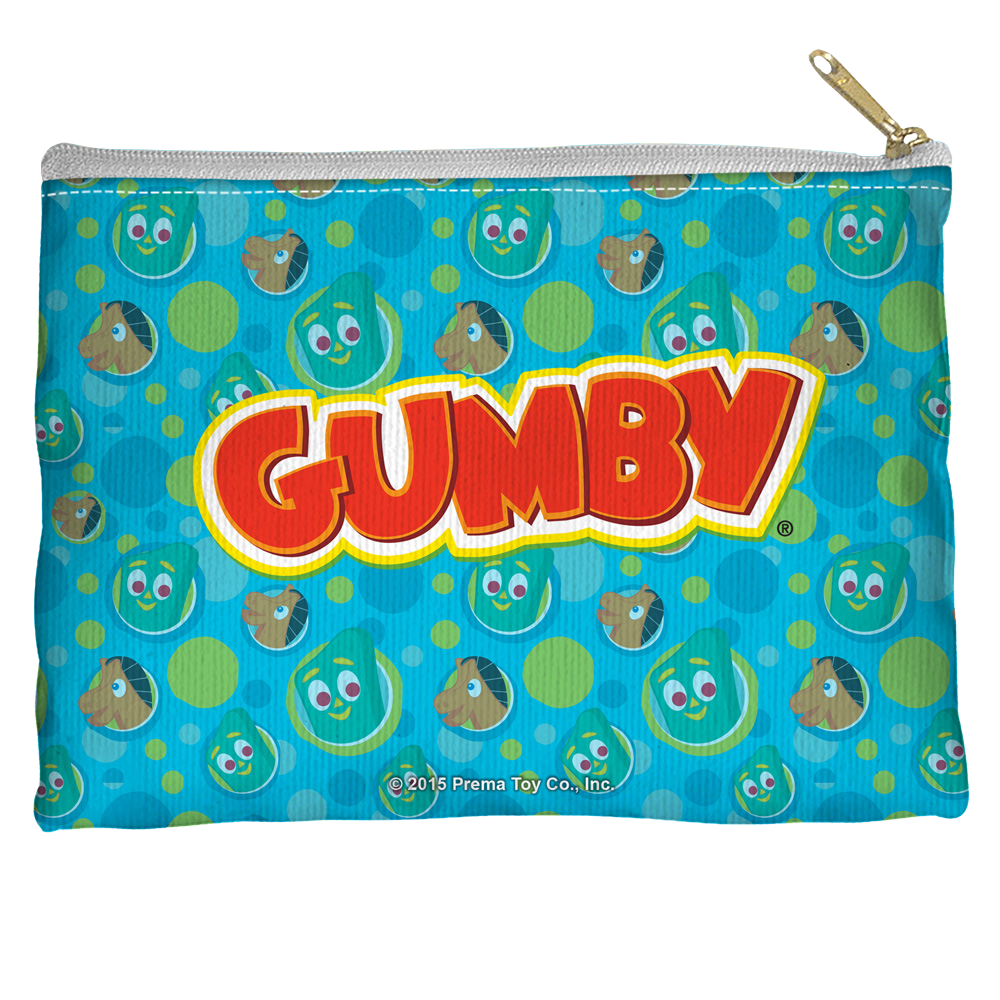 Gumby Best Friends Accessory Straight Bottom Pouch Straight Bottom Accessory Pouches Gumby