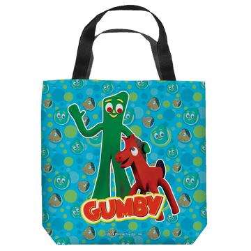 Gumby Best Friends tote bag