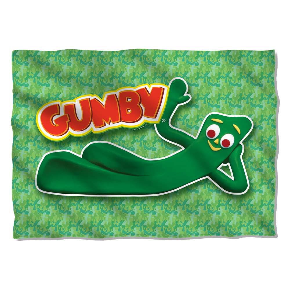 Gumby Chilling - Pillow Case Pillow Cases Gumby