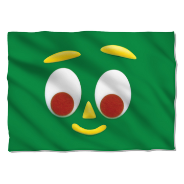 Gumby Big Face pillow case