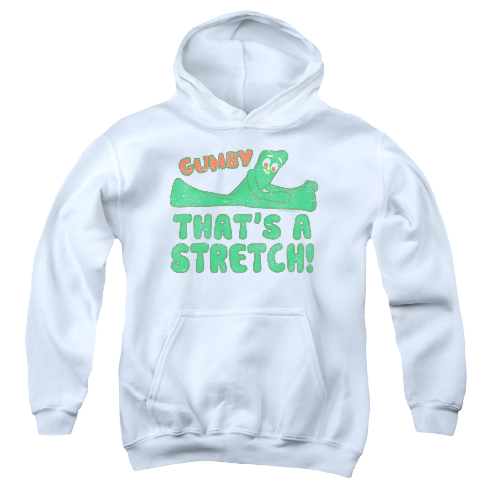 Gumby That's A Stretch Youth Hoodie (Ages 8-12) Youth Hoodie (Ages 8-12) Gumby