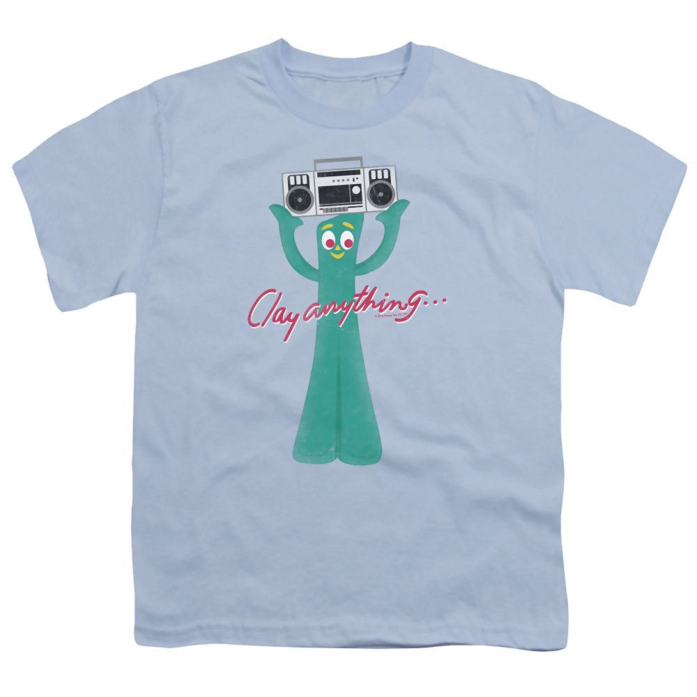 Gumby Clay Anything Youth T-Shirt (Ages 8-12) Youth T-Shirt (Ages 8-12) Gumby