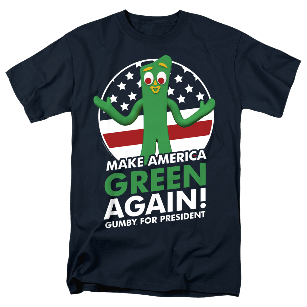 Gumby For President Men's Regular Fit T-Shirt Men's Regular Fit T-Shirt Gumby