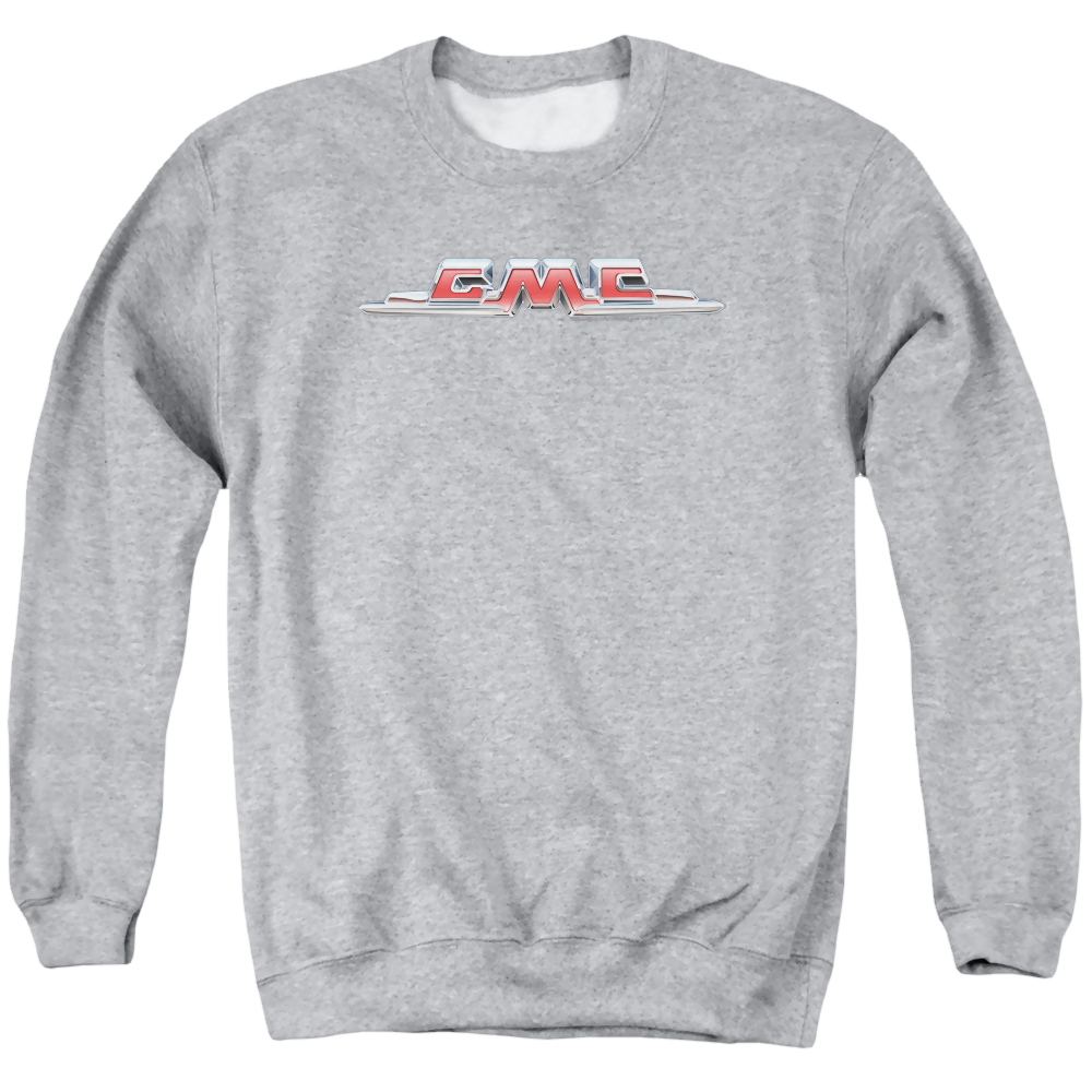 GMC Chrome Logo - Men's Crewneck Sweatshirt Men's Crewneck Sweatshirt GMC