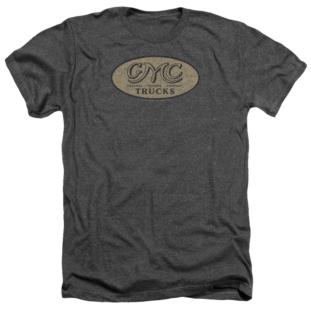 GMC Vintage Oval Logo - Men's Heather T-Shirt Men's Heather T-Shirt GMC