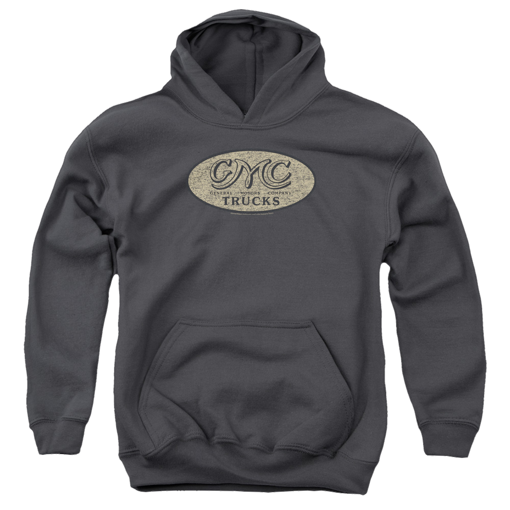 GMC Vintage Oval Logo - Youth Hoodie (Ages 8-12) Youth Hoodie (Ages 8-12) GMC