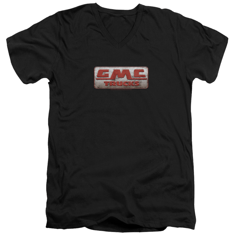 GMC Beat Up 1959 Logo - Men's V-Neck T-Shirt Men's V-Neck T-Shirt GMC