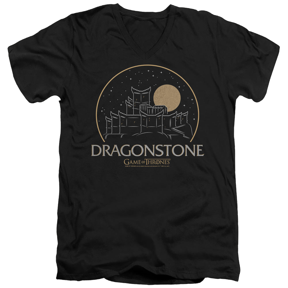 Game of Thrones Dragonstone - Men's V-Neck T-Shirt Men's V-Neck T-Shirt Game of Thrones