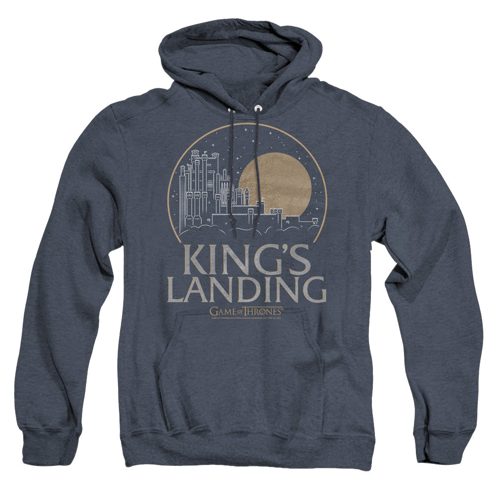 Game of Thrones Kings Landing - Heather Pullover Hoodie Heather Pullover Hoodie Game of Thrones