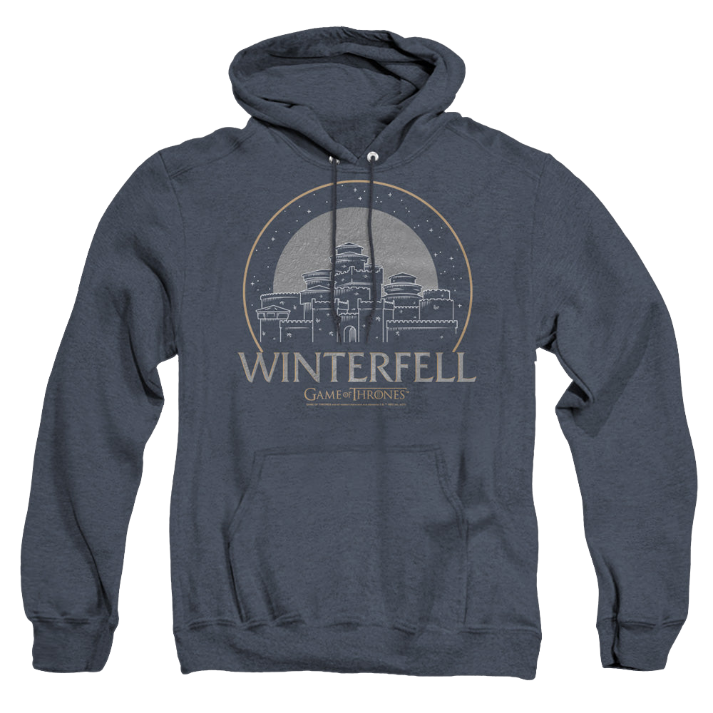 Game of Thrones Winterfell - Heather Pullover Hoodie Heather Pullover Hoodie Game of Thrones