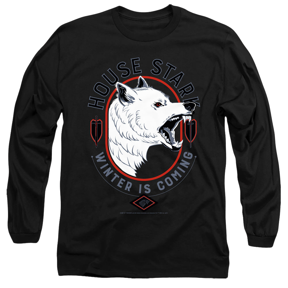 Game of Thrones House Stark Winter Is Coming - Men's Long Sleeve T-Shirt Men's Long Sleeve T-Shirt Game of Thrones