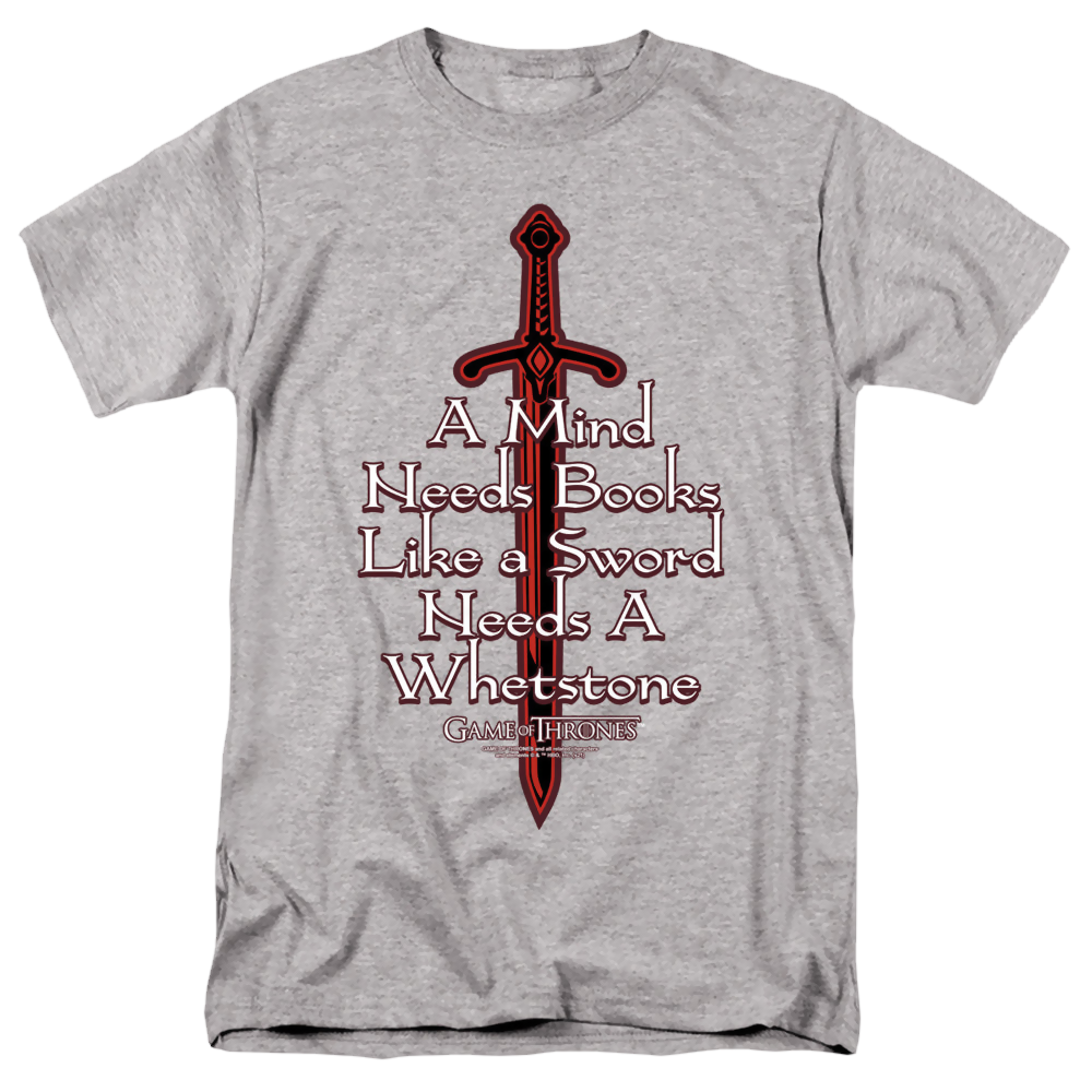 Game of Thrones The Mind Needs Books - Men's Regular Fit T-Shirt Men's Regular Fit T-Shirt Game of Thrones