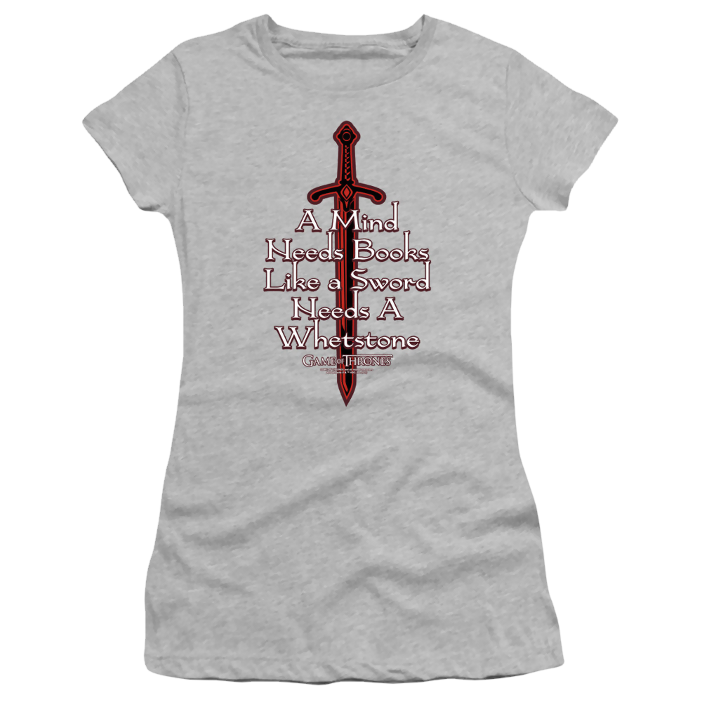 Game of Thrones The Mind Needs Books - Juniors T-Shirt Juniors T-Shirt Game of Thrones