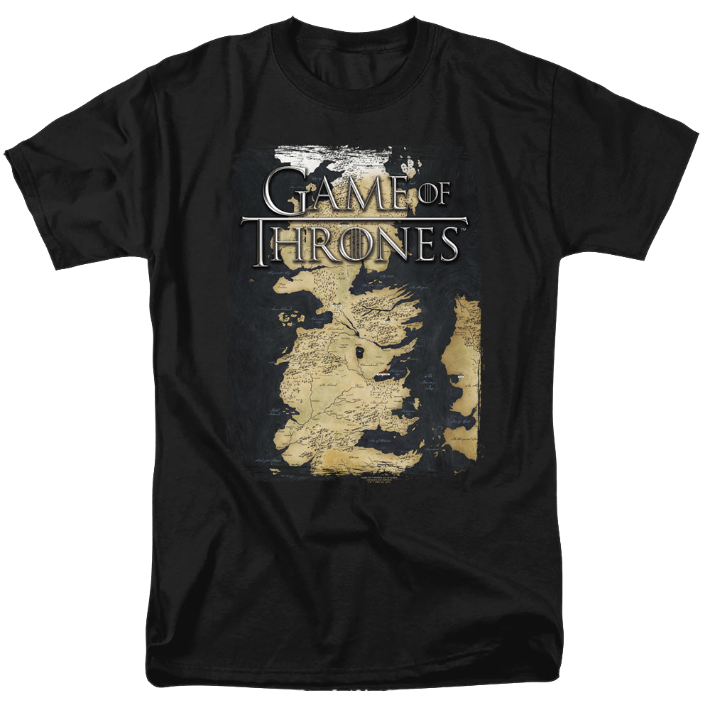 Game of Thrones Series Map - Men's Regular Fit T-Shirt Men's Regular Fit T-Shirt Game of Thrones