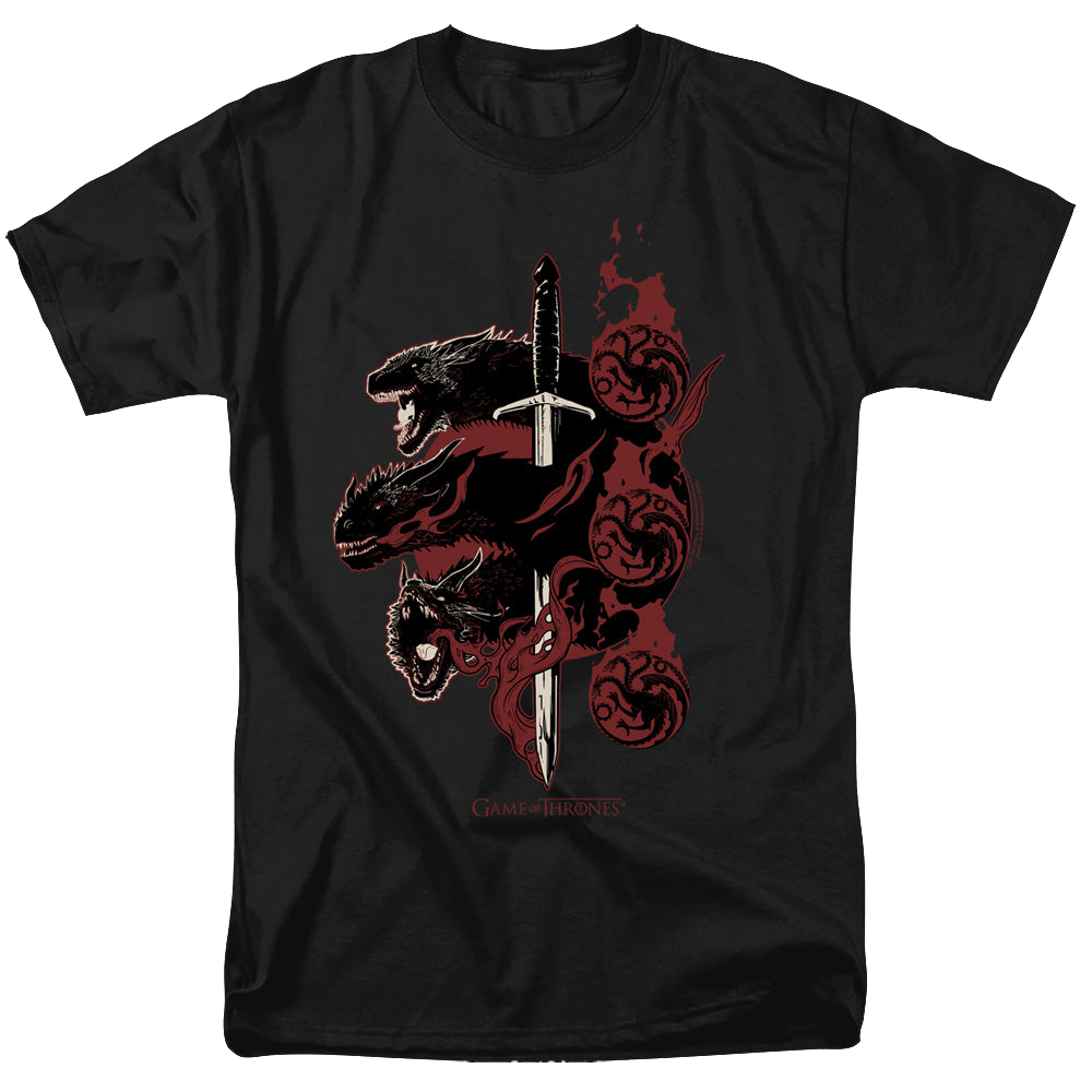 Game of Thrones Targaryen Dragons - Men's Regular Fit T-Shirt Men's Regular Fit T-Shirt Game of Thrones