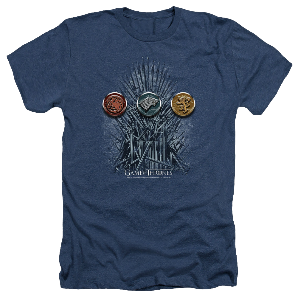 Game of Thrones For The Throne Sigils - Men's Heather T-Shirt Men's Heather T-Shirt Game of Thrones