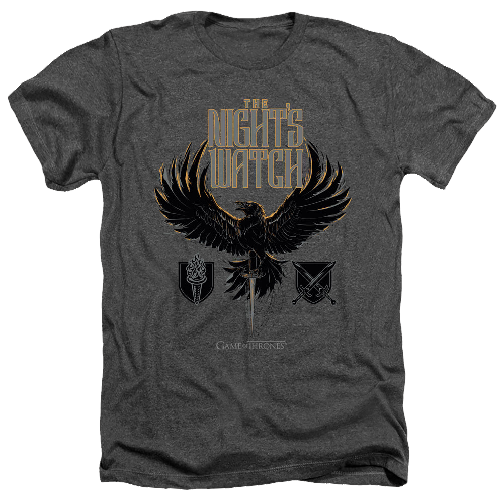 Game of Thrones The Nights Watch - Men's Heather T-Shirt Men's Heather T-Shirt Game of Thrones