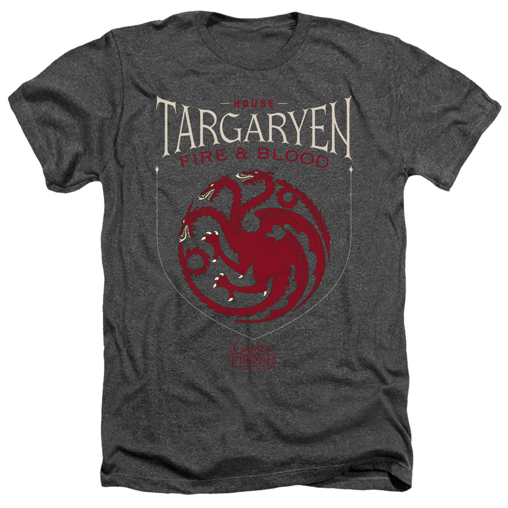 Game of Thrones House Targaryen Sigil - Men's Heather T-Shirt Men's Heather T-Shirt Game of Thrones