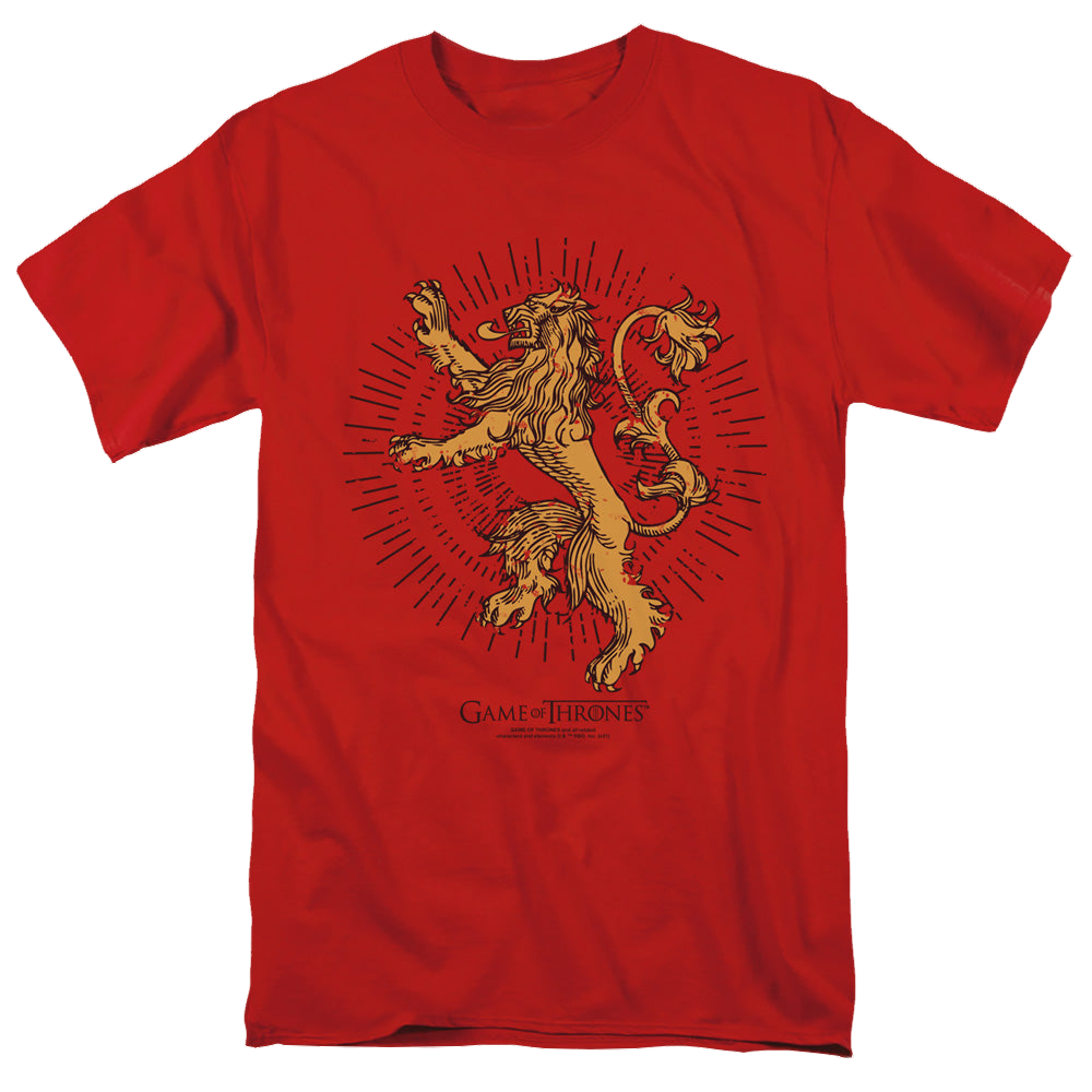 Game of Thrones Lannister Burst Sigil - Men's Regular Fit T-Shirt Men's Regular Fit T-Shirt Game of Thrones