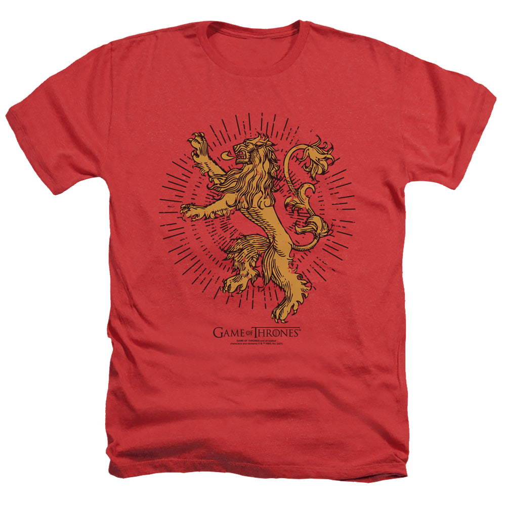 Game of Thrones Lannister Burst Sigil - Men's Heather T-Shirt Men's Heather T-Shirt Game of Thrones