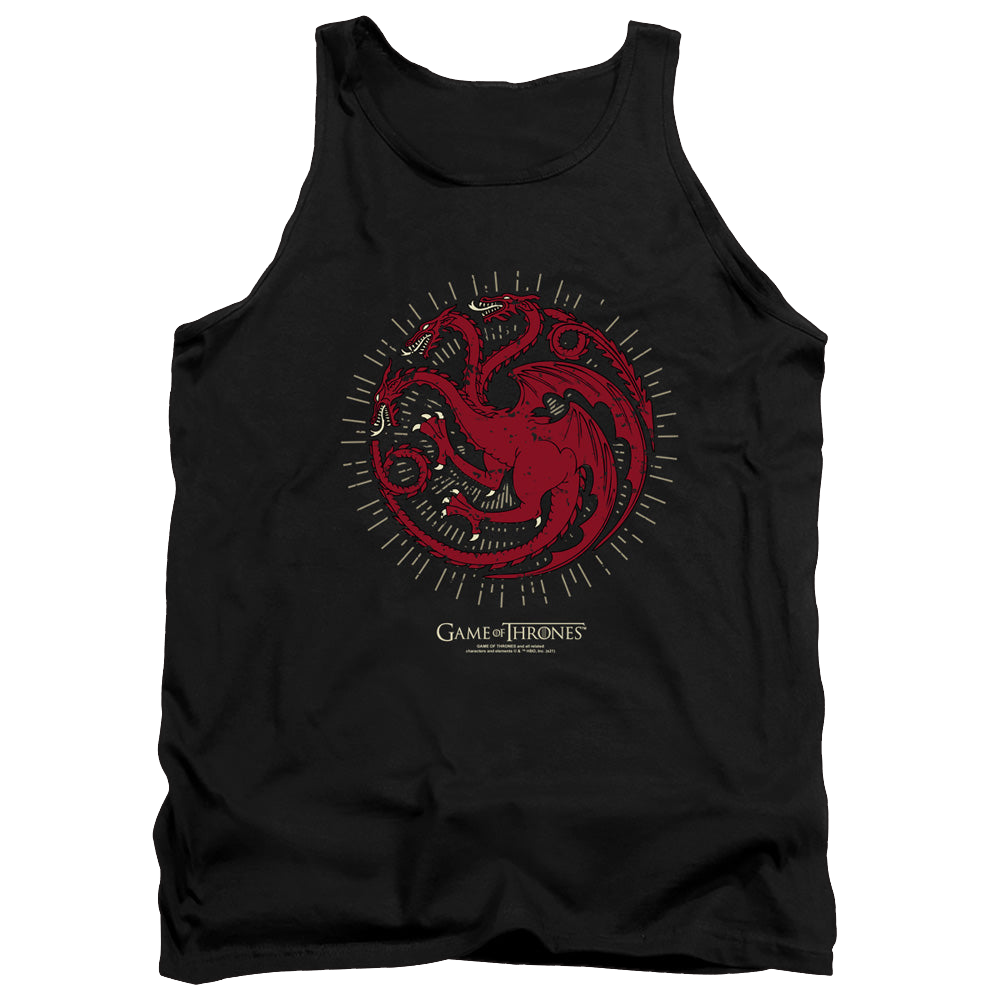 Game of Thrones Targaryen Burst Sigil - Men's Tank Top Men's Tank Game of Thrones