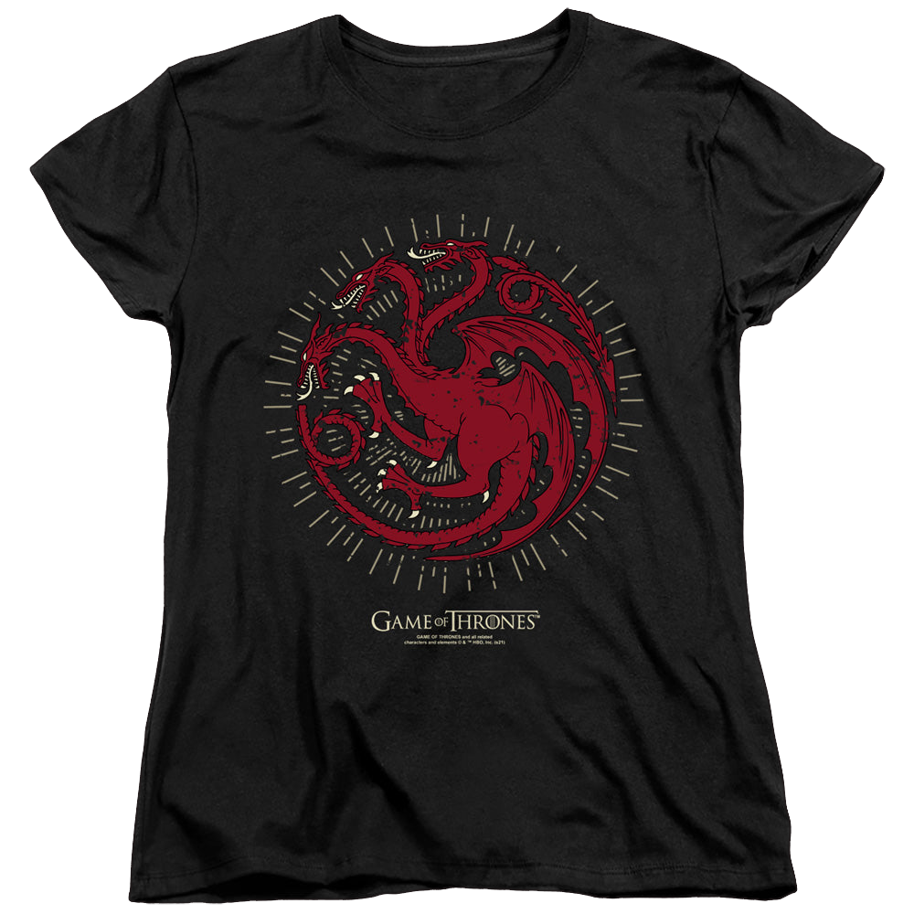 Game of Thrones Targaryen Burst Sigil - Women's T-Shirt Women's T-Shirt Game of Thrones
