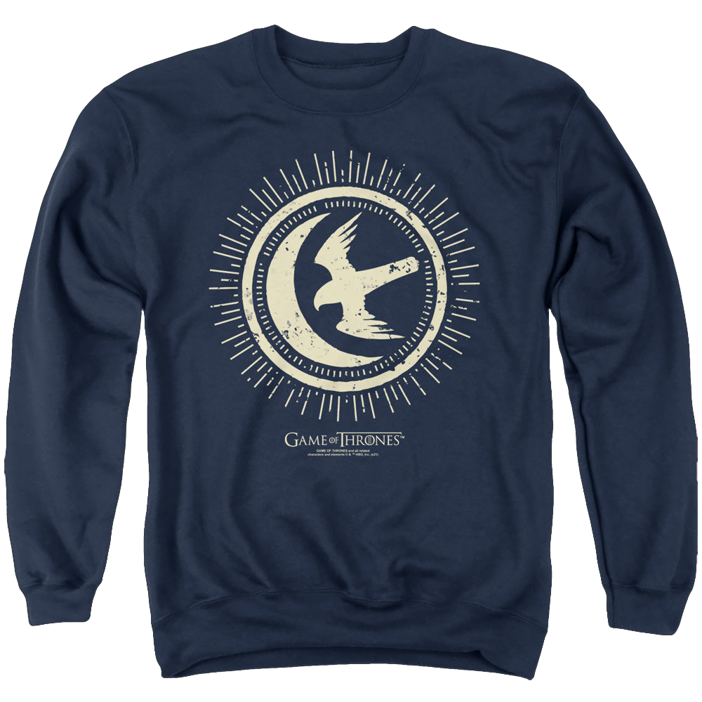 Game of Thrones Arryn Burst Sigil - Men's Crewneck Sweatshirt Men's Crewneck Sweatshirt Game of Thrones