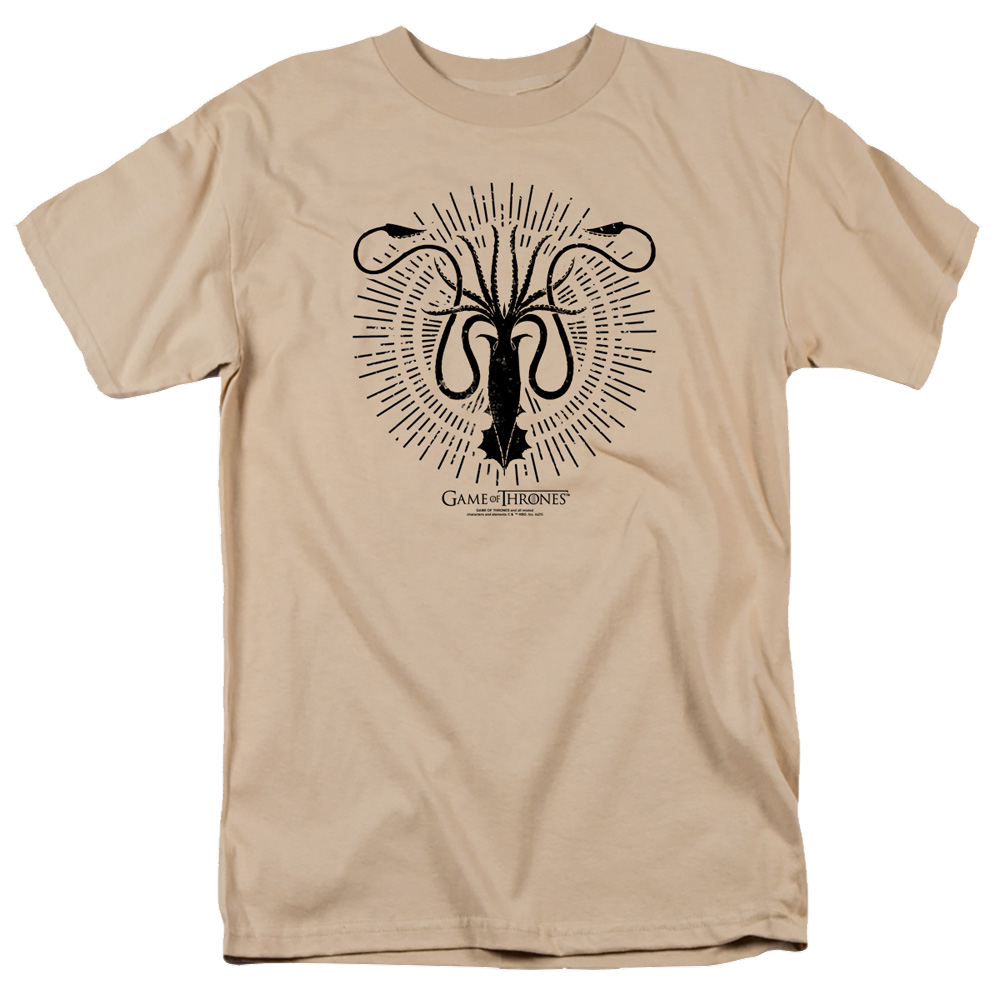 Game of Thrones Greyjoy Burst Sigil - Men's Regular Fit T-Shirt Men's Regular Fit T-Shirt Game of Thrones