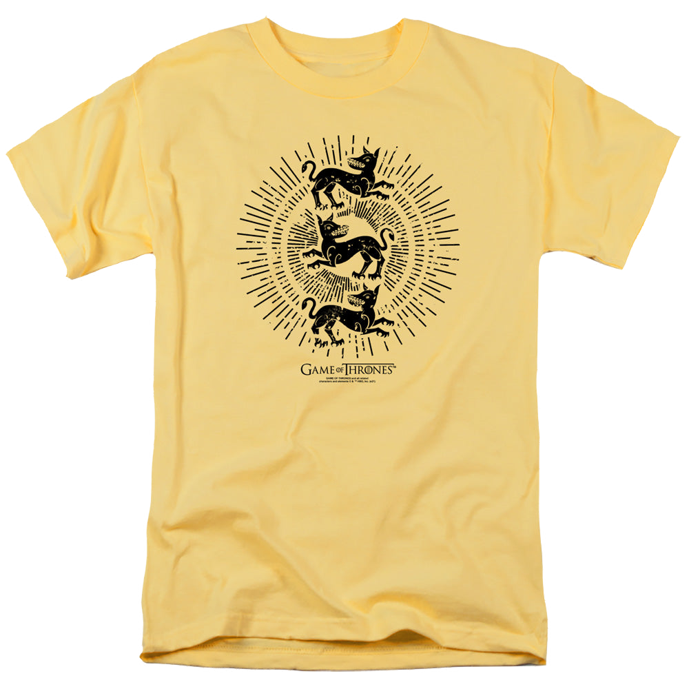 Game of Thrones Clegane Burst Sigil - Men's Regular Fit T-Shirt Men's Regular Fit T-Shirt Game of Thrones