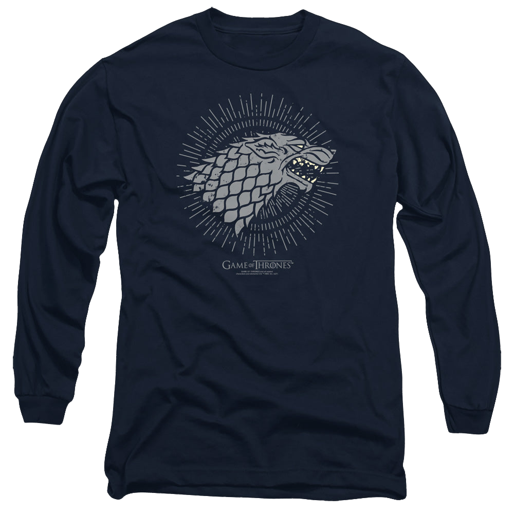 Game of Thrones Stark Burst Sigils - Men's Long Sleeve T-Shirt Men's Long Sleeve T-Shirt Game of Thrones
