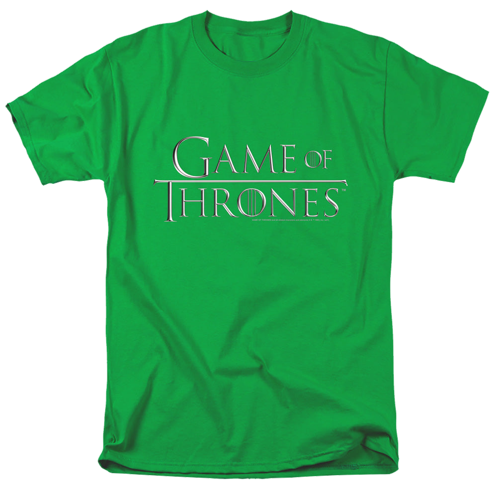 Game of Thrones Chrome Logo - Men's Regular Fit T-Shirt Men's Regular Fit T-Shirt Game of Thrones