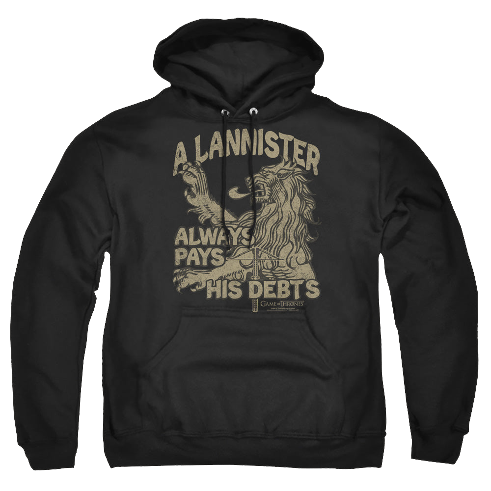 Game of Thrones Debts - Pullover Hoodie Pullover Hoodie Game of Thrones
