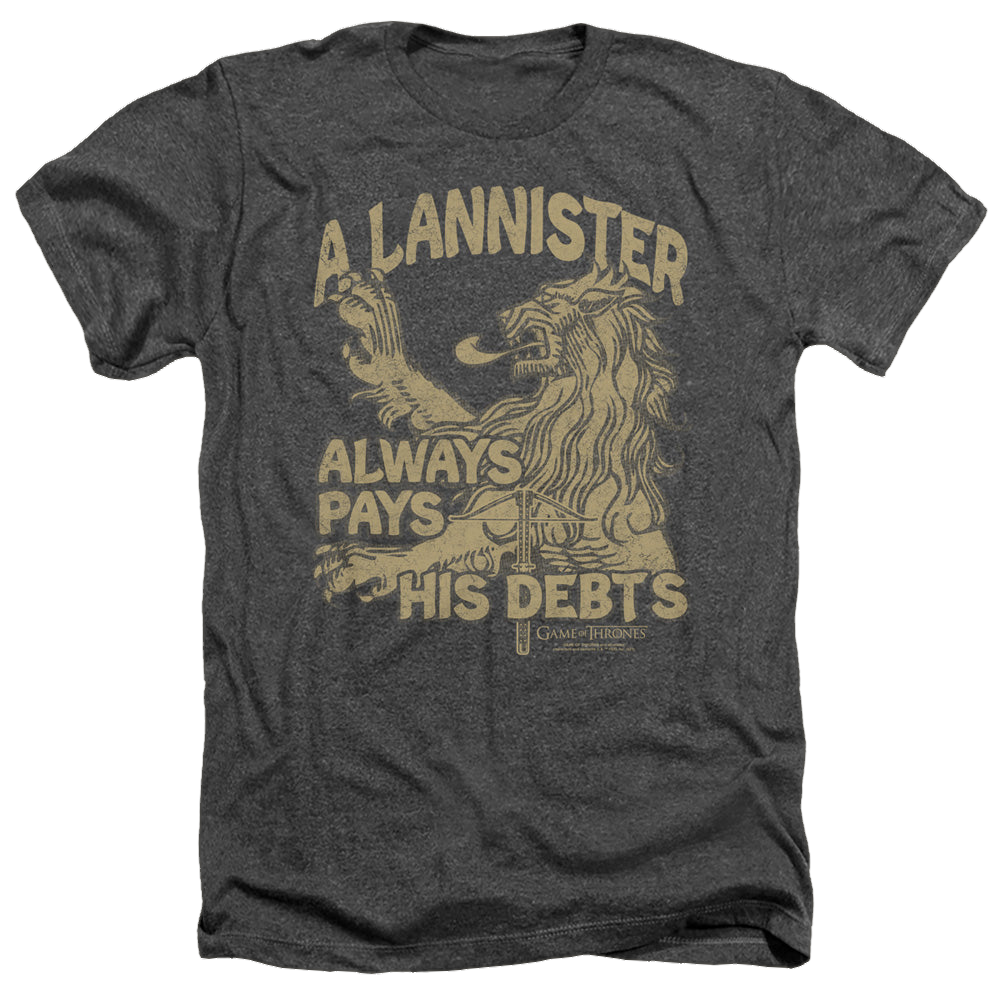 Game of Thrones Debts - Men's Heather T-Shirt Men's Heather T-Shirt Game of Thrones