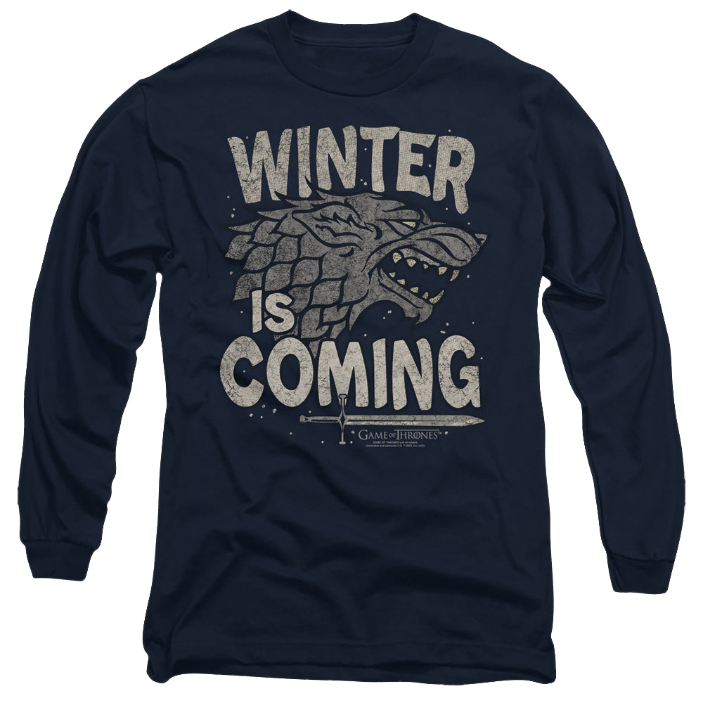 Game of Thrones Winter Is Coming - Men's Long Sleeve T-Shirt Men's Long Sleeve T-Shirt Game of Thrones