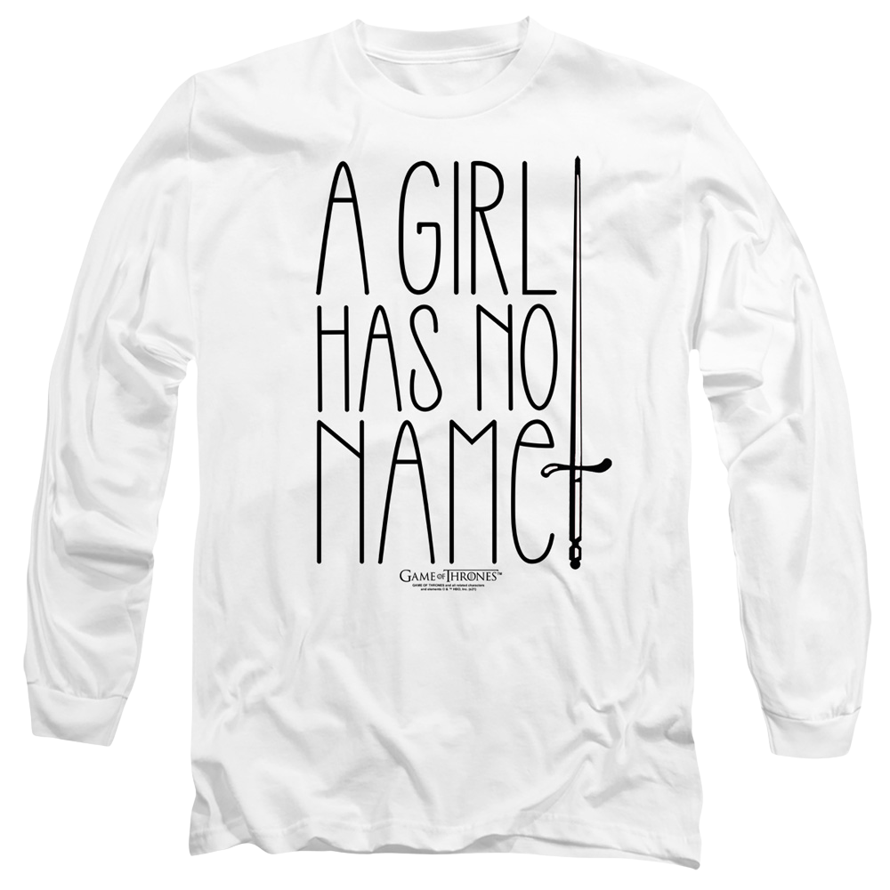 Game of Thrones No Name - Men's Long Sleeve T-Shirt Men's Long Sleeve T-Shirt Game of Thrones