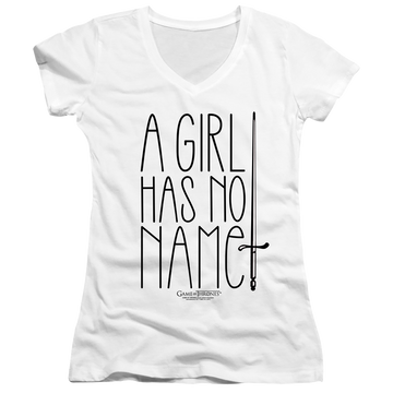 Game of Thrones No Name - Juniors V-Neck T-Shirt Juniors V-Neck T-Shirt Game of Thrones