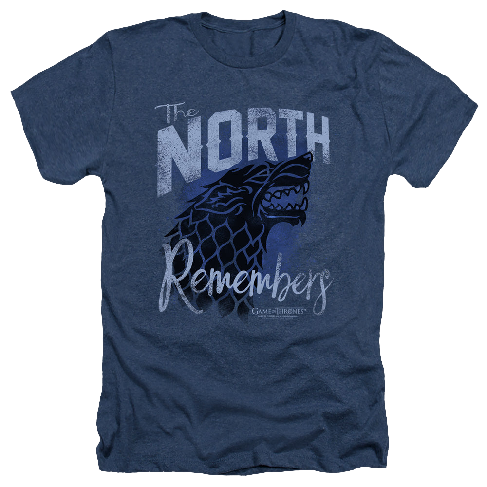 Game of Thrones The North Remembers - Men's Heather T-Shirt Men's Heather T-Shirt Game of Thrones