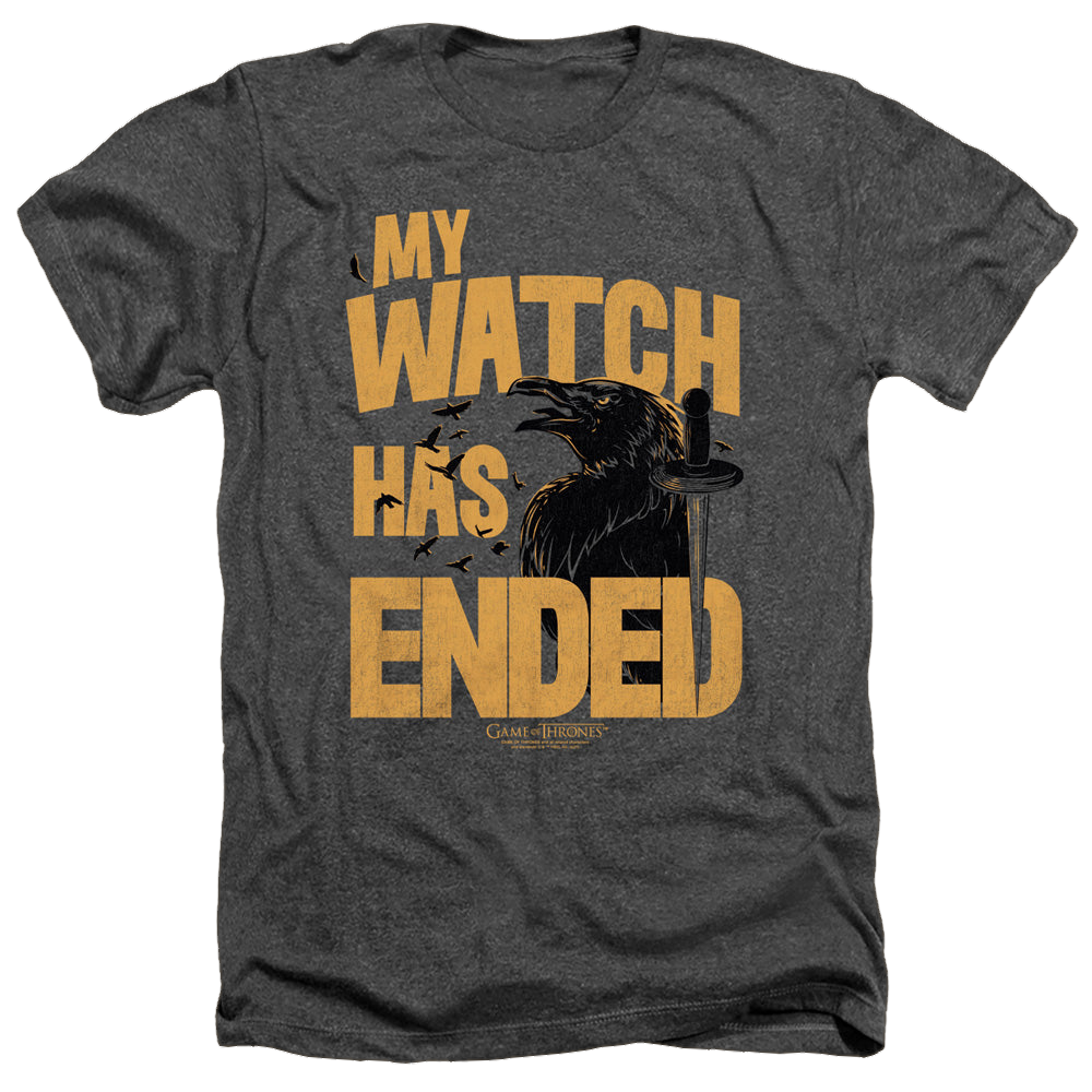Game of Thrones My Watch Has Ended - Men's Heather T-Shirt Men's Heather T-Shirt Game of Thrones
