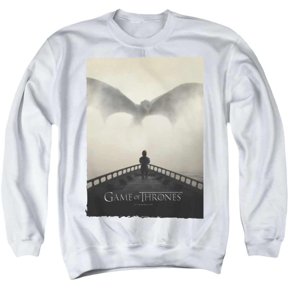 Game of Thrones Dragon 3 - Men's Crewneck Sweatshirt Men's Crewneck Sweatshirt Game of Thrones