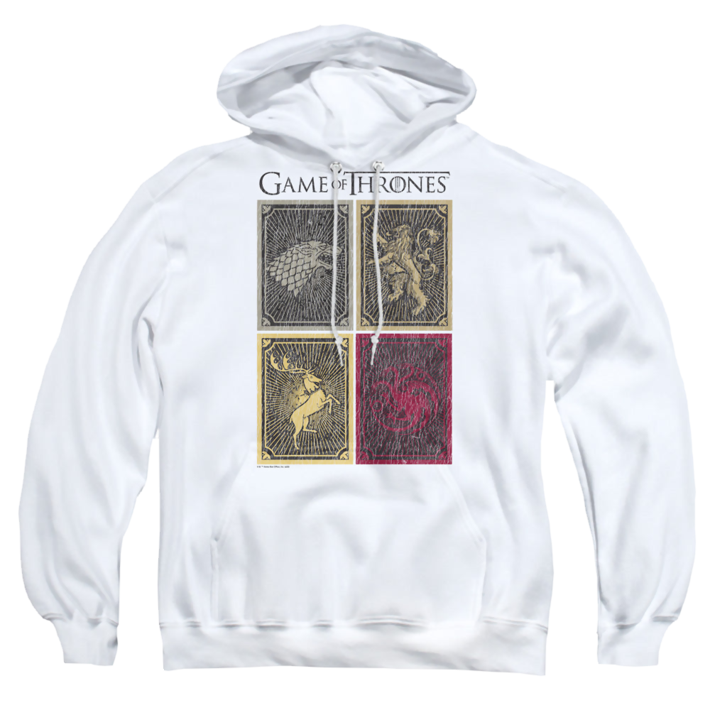 Game of Thrones House Squares - Pullover Hoodie Pullover Hoodie Game of Thrones
