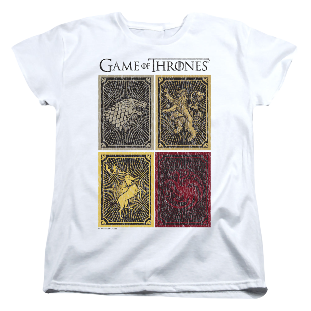 Game of Thrones House Squares - Women's T-Shirt Women's T-Shirt Game of Thrones