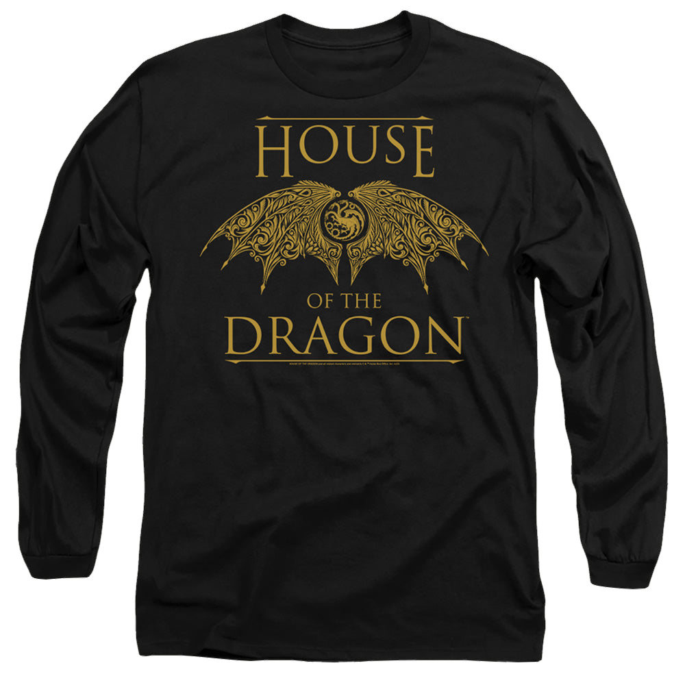 House of the Dragon Dragon Wings - Men's Long Sleeve T-Shirt Men's Long Sleeve T-Shirt House of the Dragon